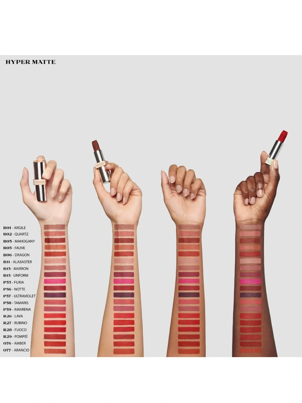 PRADA Hyper Matte Refillable Lipstick NIB